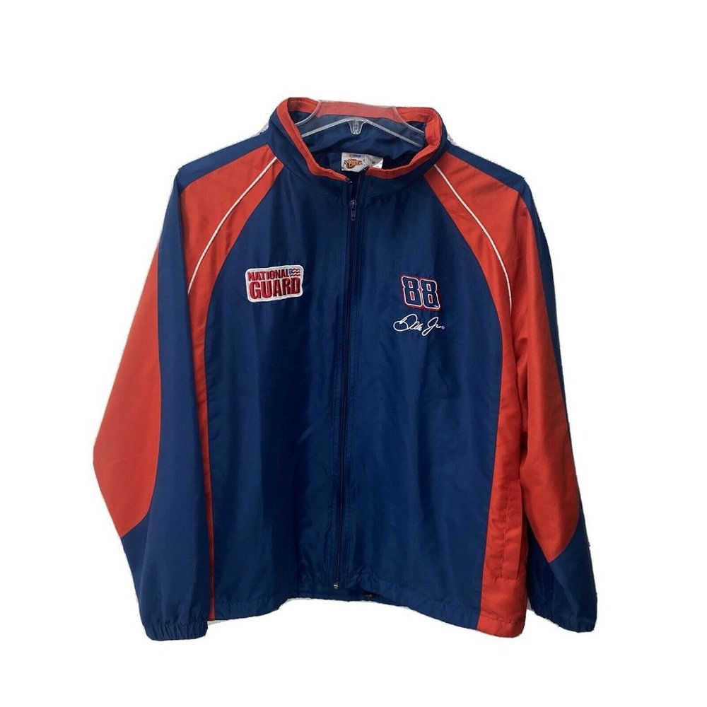 Dale Earnhardt Jr. #88 National Guard Winners Circle Windbreaker Oversized Med.